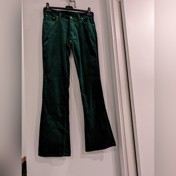 Cimarron Pants & Jumpsuits Cimarron Green Velvet Jeans Poshmark